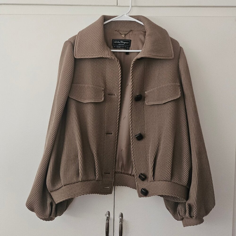 Ferragamo 100% wool jacket